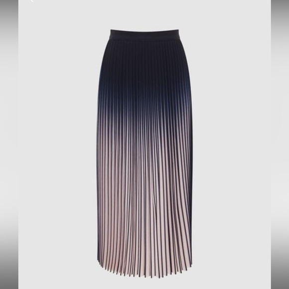 Reiss Dresses & Skirts - Reiss Ombré Black to Pink Skirt